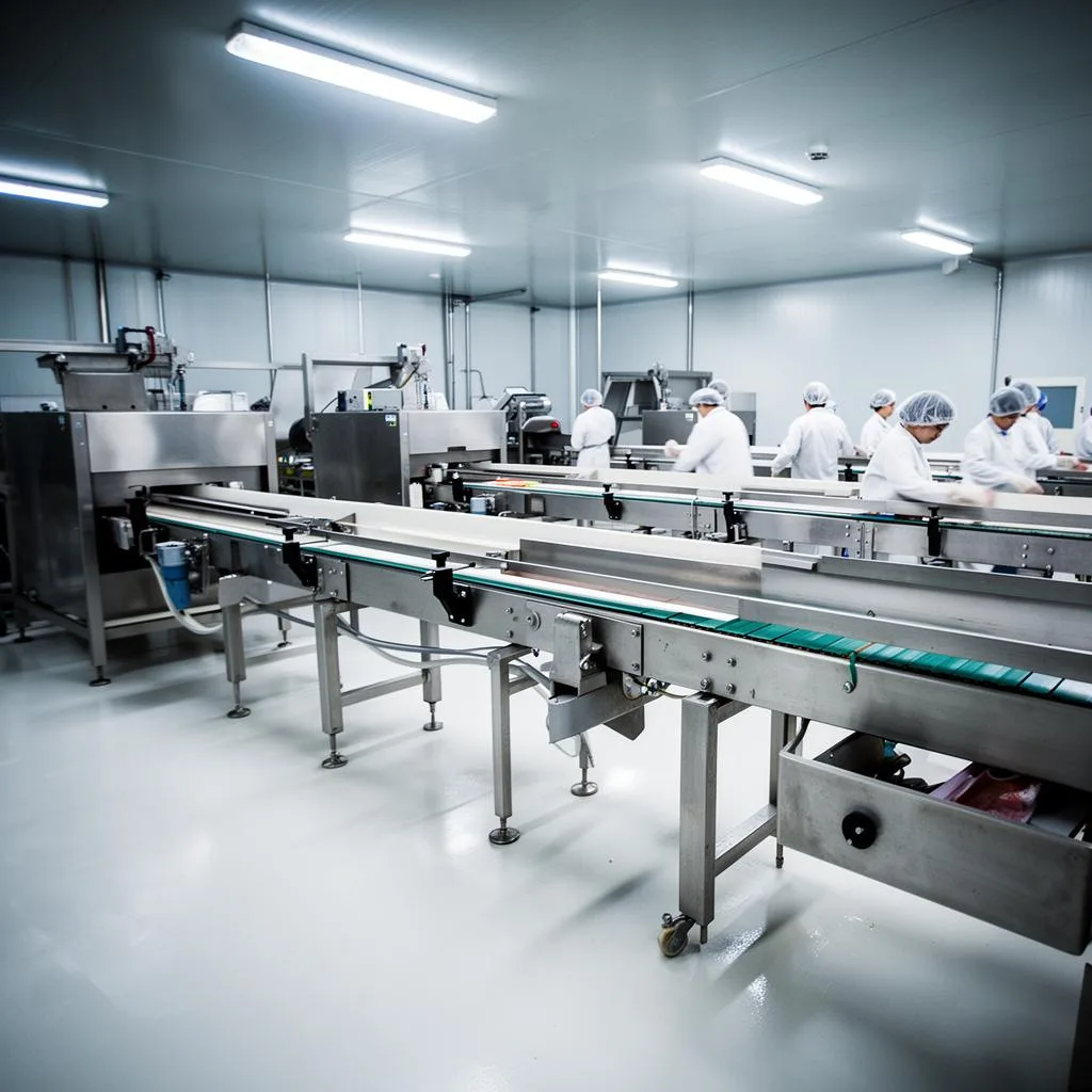 Planta de Procesamiento de Alimentos - Industrial 3D laser scanning project