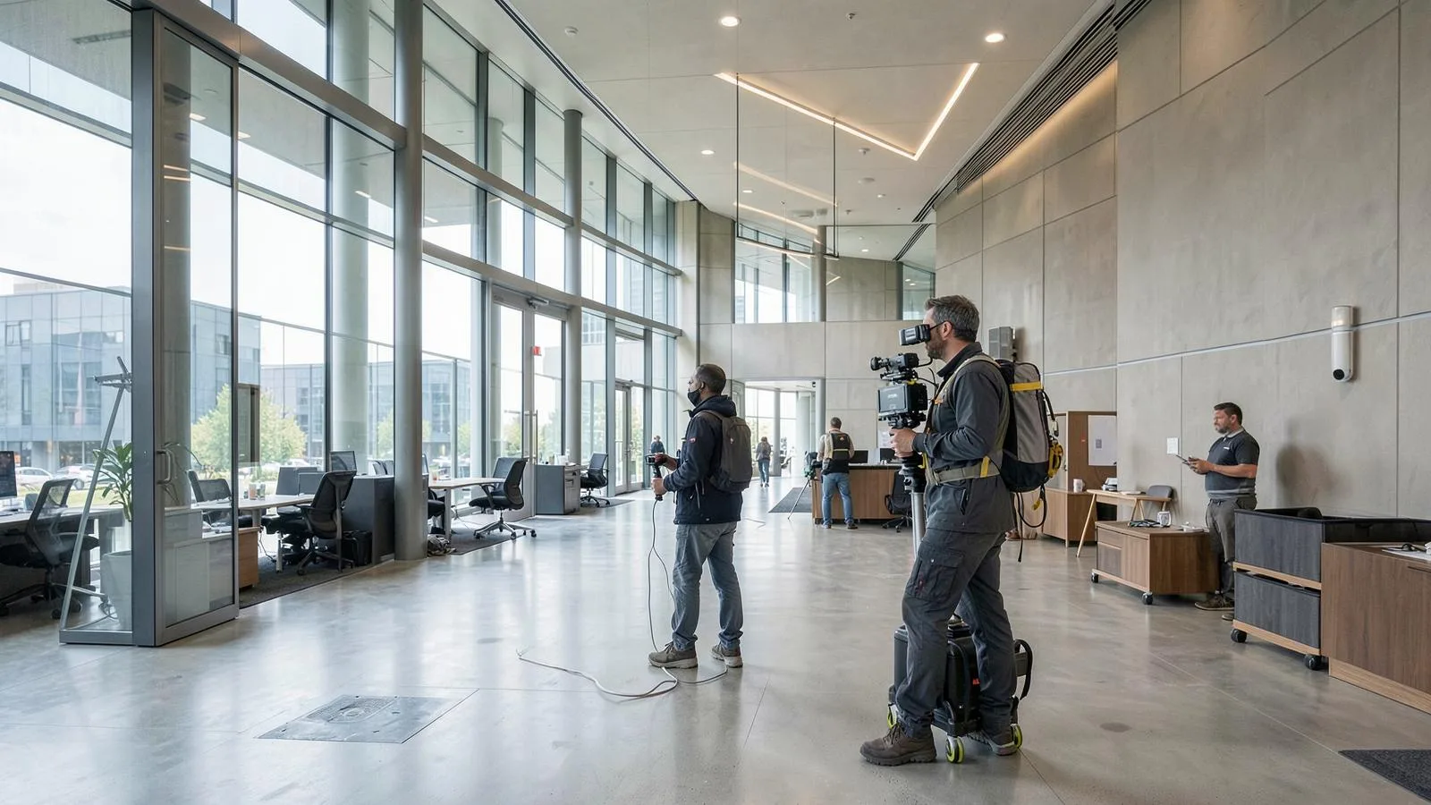 Commercial As-Builts with 3D Laser Scanning Services - reality capture deliverable example