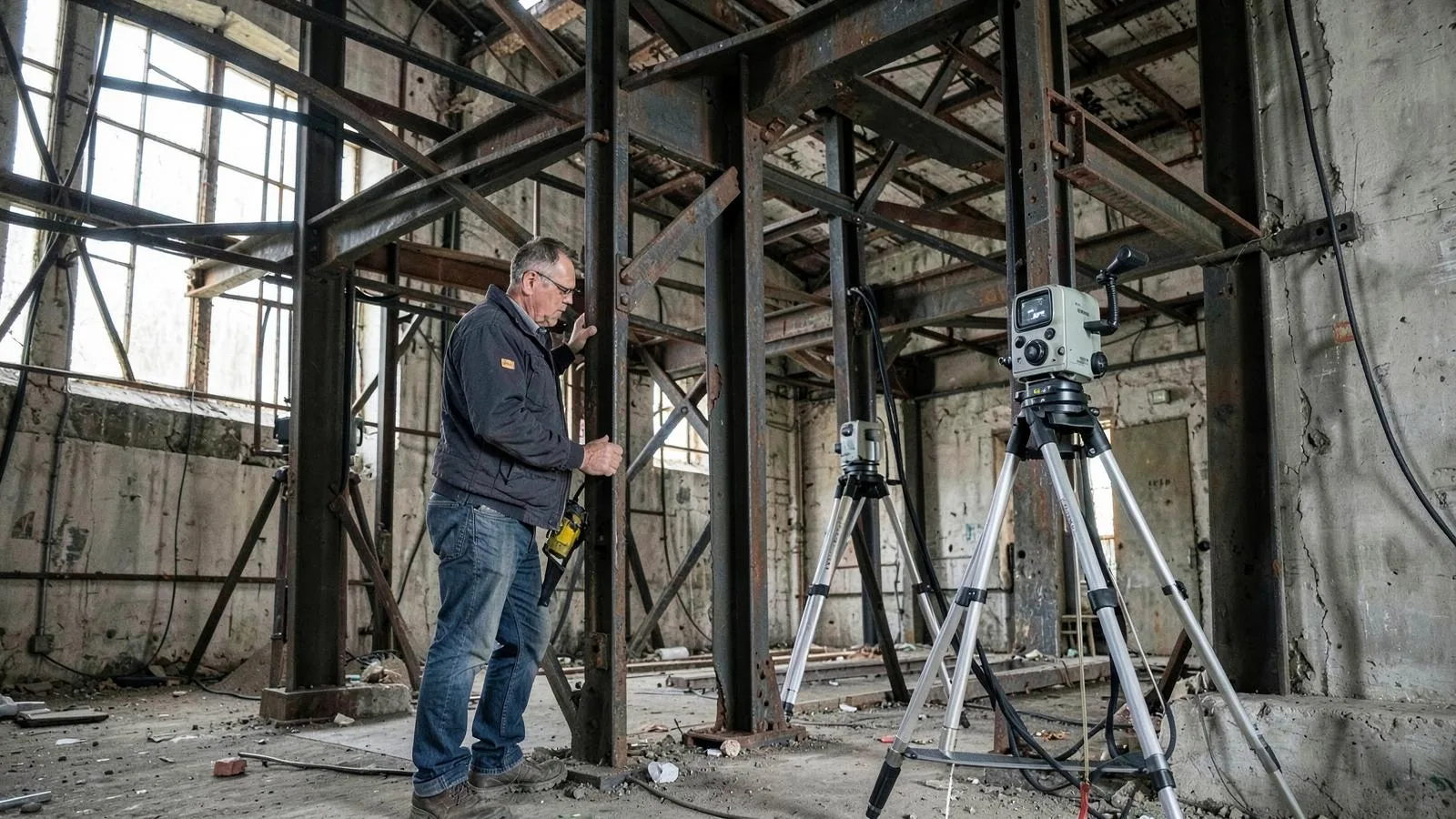 Building Scanning for Structural Analysis - reality capture deliverable example