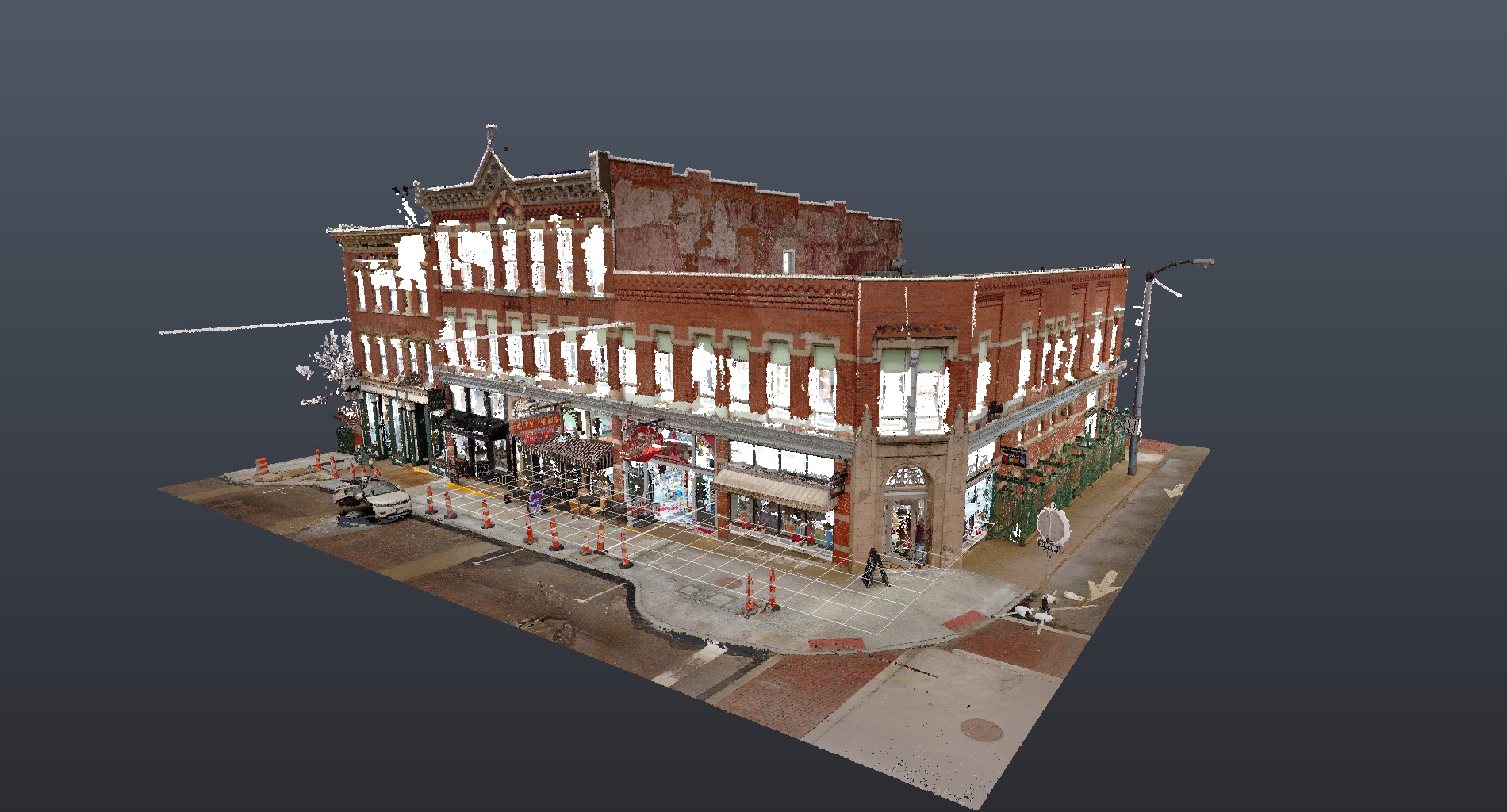 Historic Downtown Point Cloud - Point Cloud by ZEALOT Reality Capture